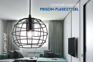 Светильник потолочный серии PRISON!