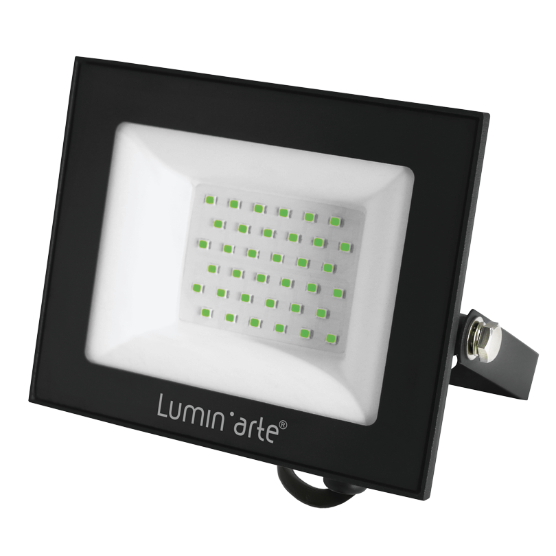 Светодиодный прожектор Luminarte LFL-50W/07 50Вт Зеленый цвет свечения IP65